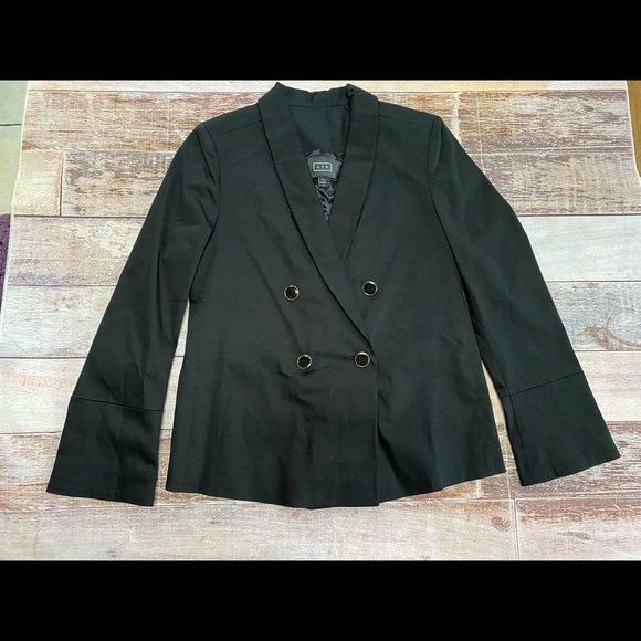 AYR The Coast Blazer‎ Black with buttons size 4 New